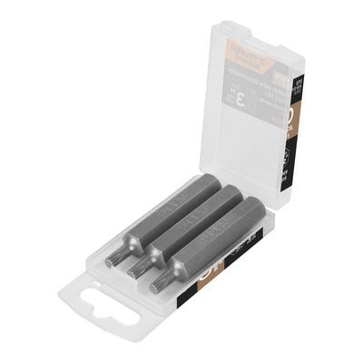 Puntas para desarmador bristol M6, 3", 3 piezas