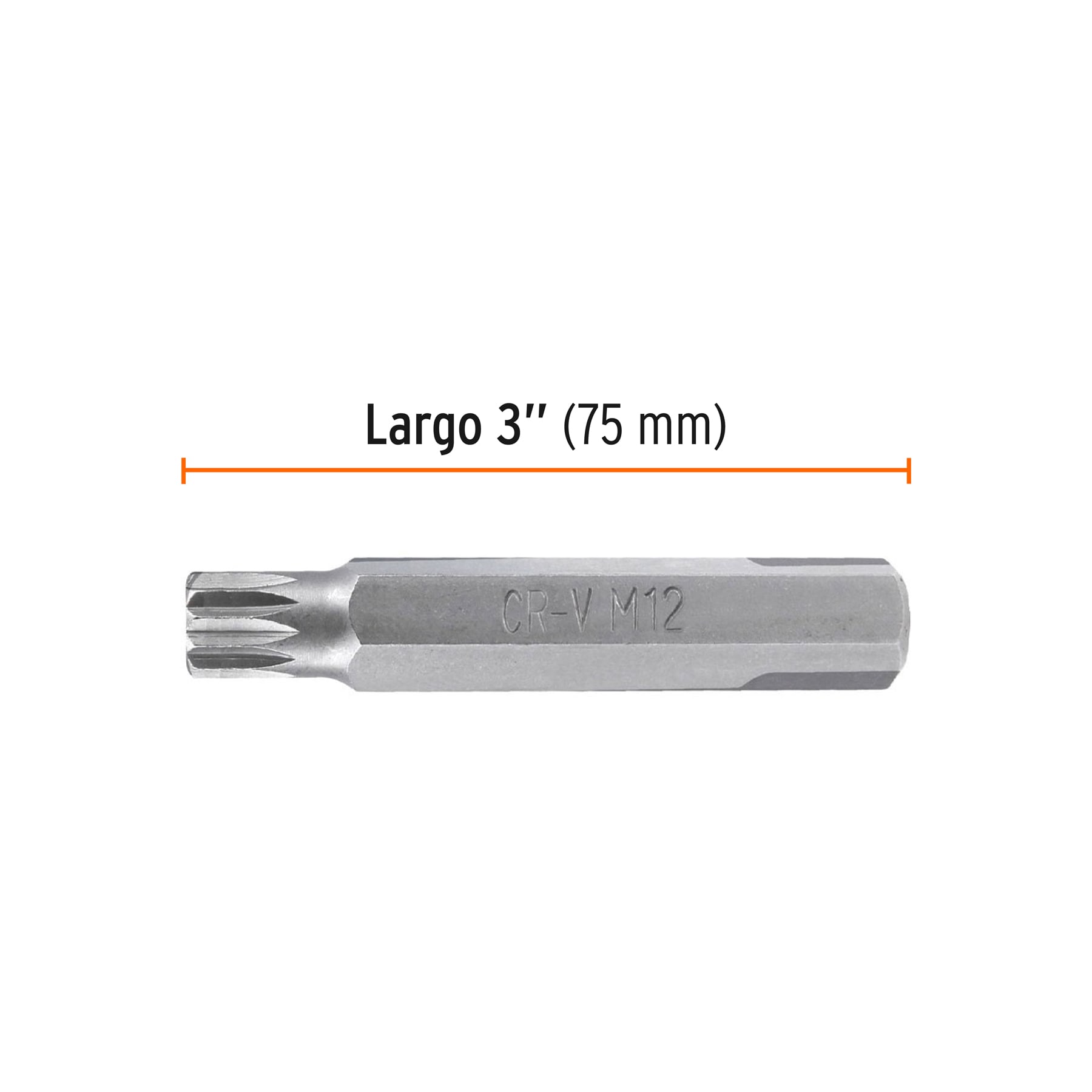 Puntas para desarmador bristol M12, 3", 3 piezas