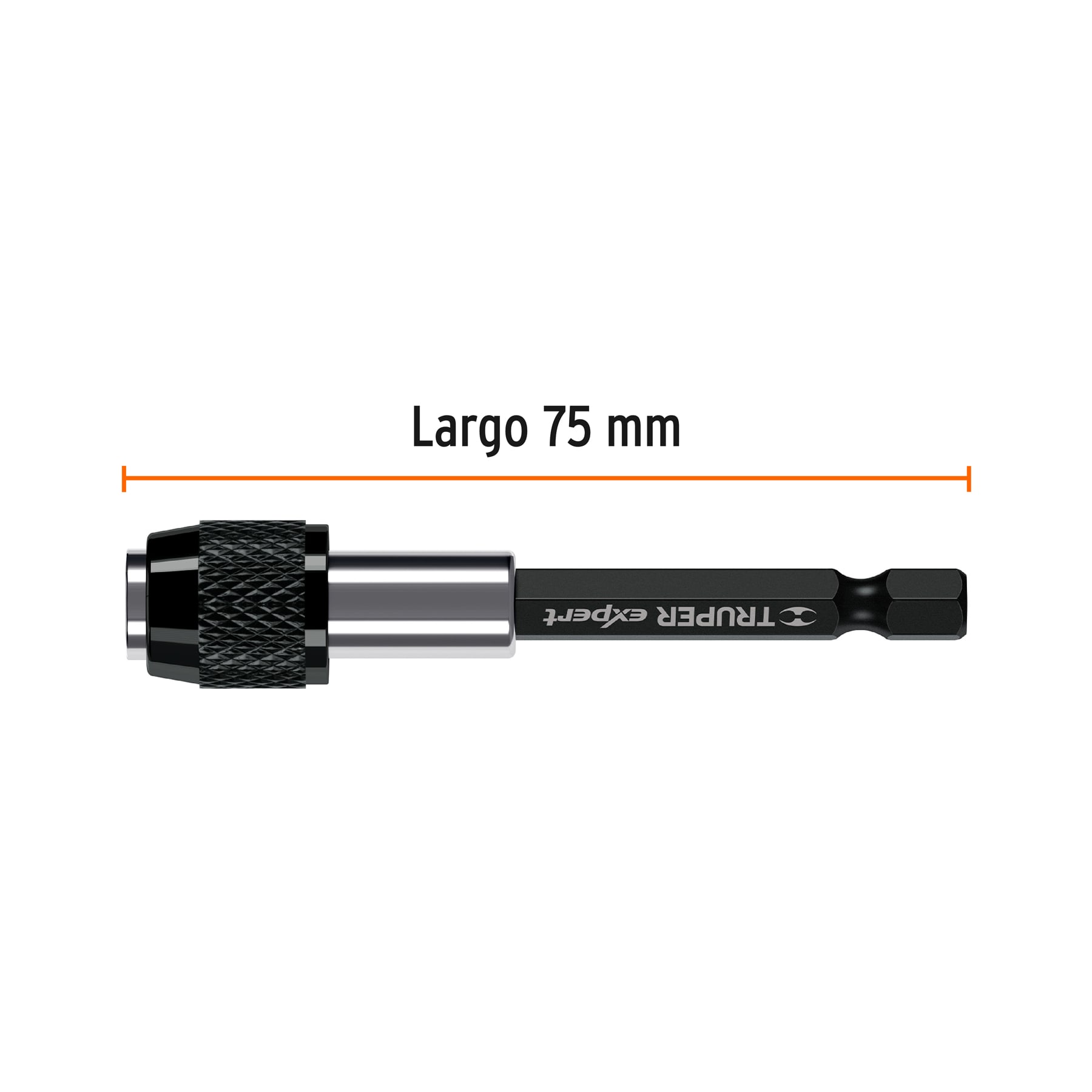 Extensión magnética de poder, 75 mm,Truper Expert