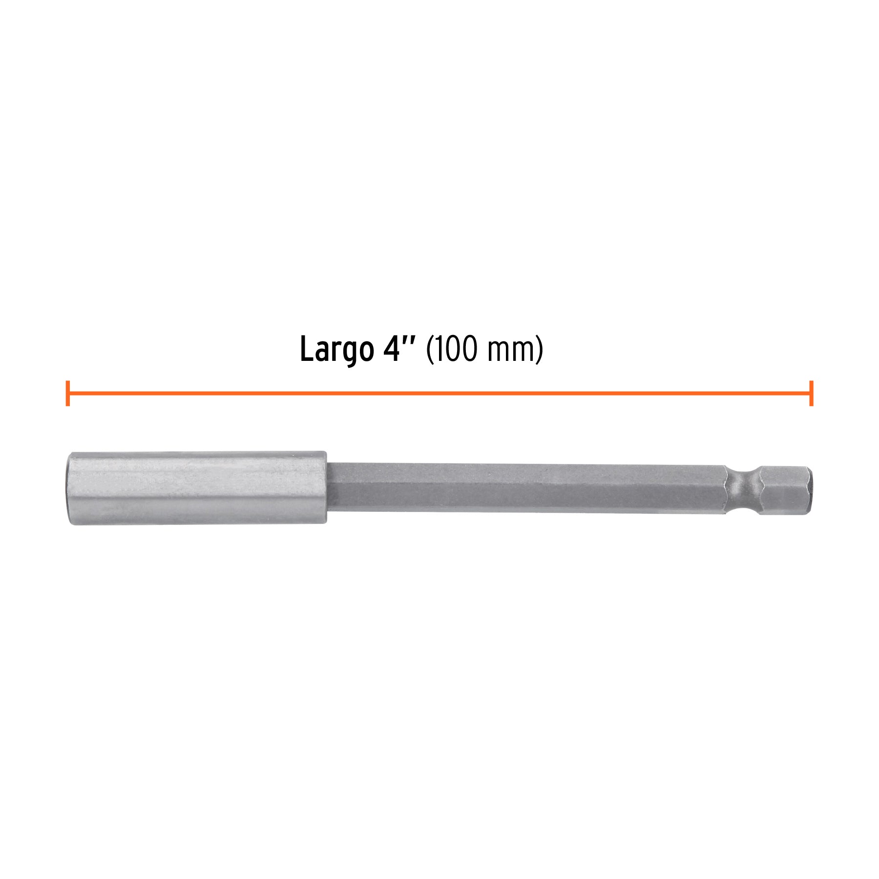 Juego extensión magnética, 100 mm, 5 piezas, Truper Expert