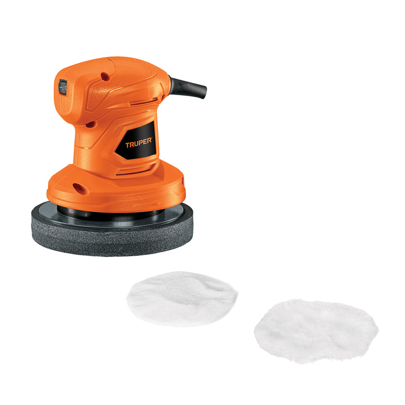 Pulidora orbital 6' de mano 110 W, Truper