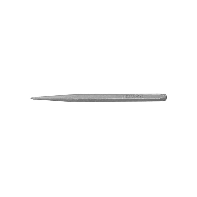 Punzón 1/4" para marcar, largo 4-3/4"