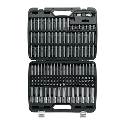 Juego de puntas y dados con punta para mecánica, 150 piezas