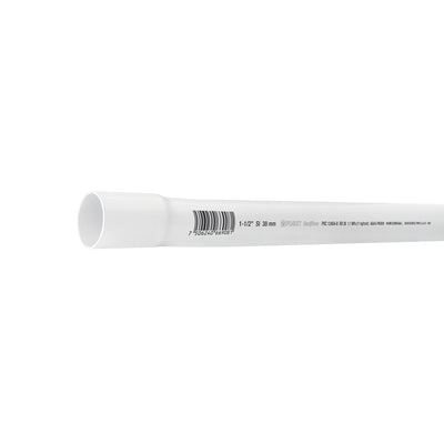 Tubo hidráulico PVC, 1-1/2", RD 26, 3 metros