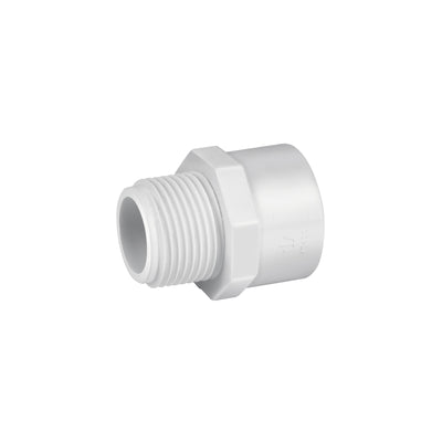 Adaptador macho de PVC 3/4"