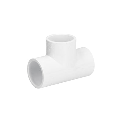 Tee sencilla de PVC, 3/4"