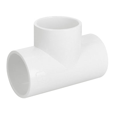 Tee sencilla de PVC, 1-1/2"