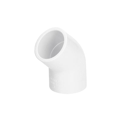 Codo 45° de PVC, 3/4"