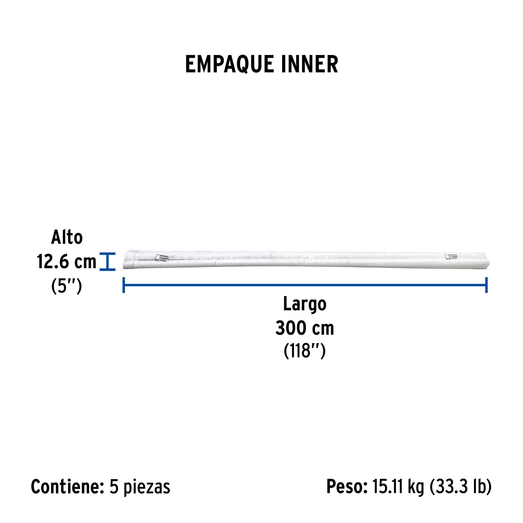 Codo 45° de PVC, 1-1/4"