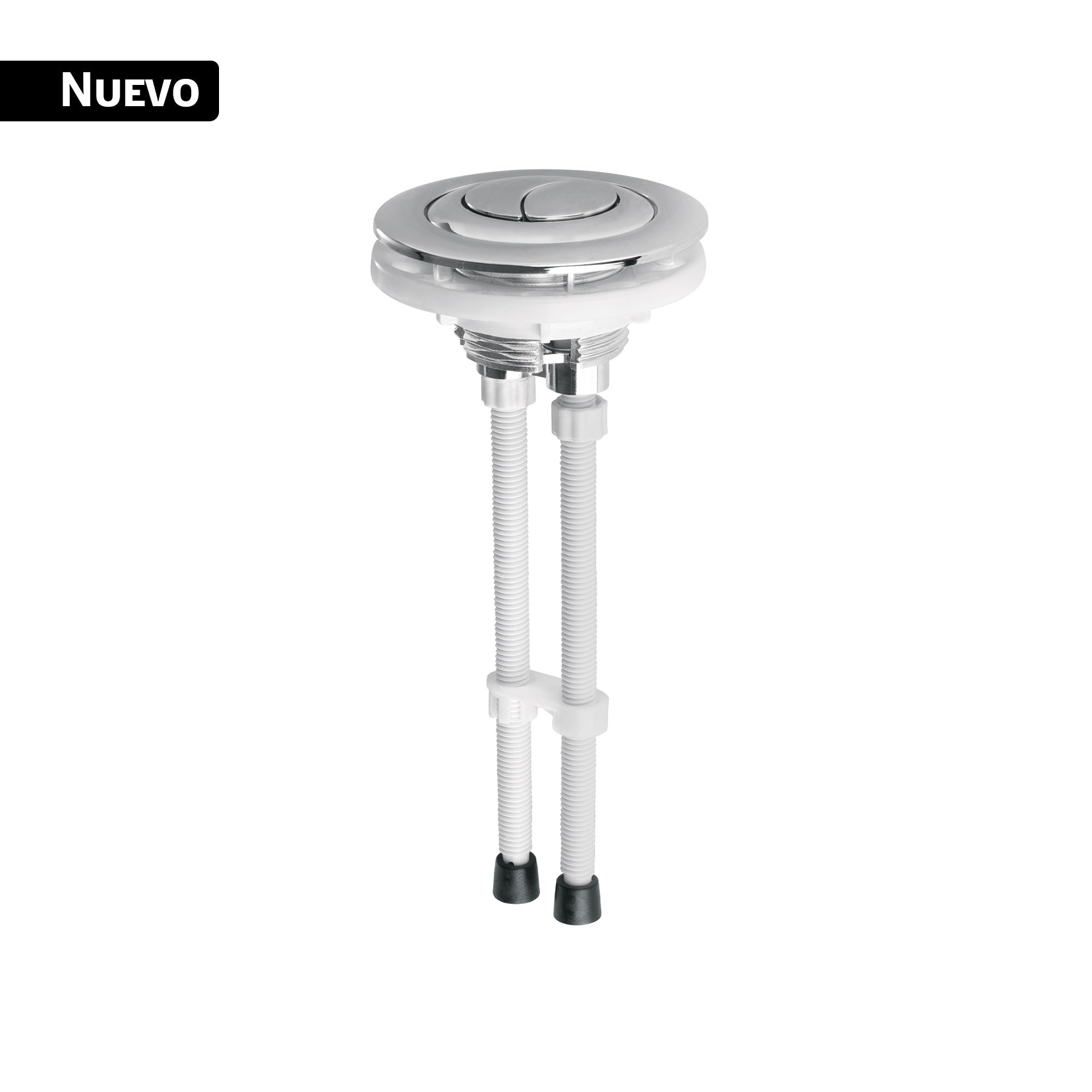 Botón superior universal p/válvula dual para WC, FOSET