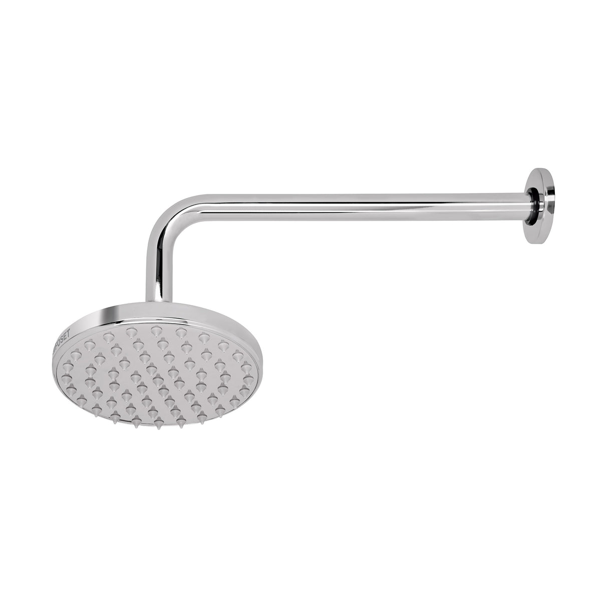 Regadera redonda, 6", con brazo, Element