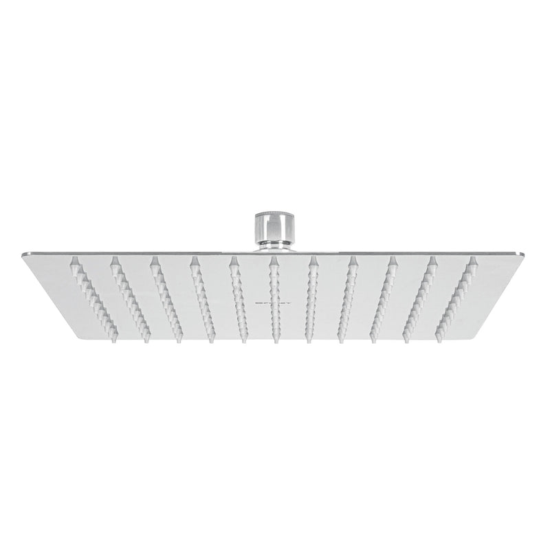 Regadera acero inoxidable, 10", sin brazo, cromado, Riviera