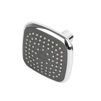 Regadera cuadrada, ABS, 3-3/4", sin brazo, Basic