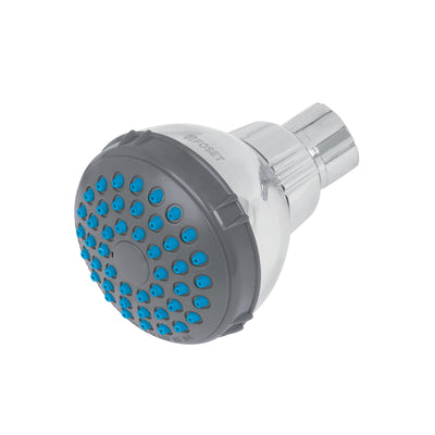Regadera cabeza ABS, redonda 2-1/2", sin brazo, Basic