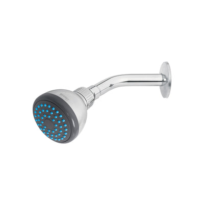 Regadera redonda, cabeza ABS, 3", Basic