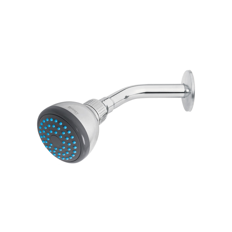 Regadera redonda, cabeza ABS, 3", Basic