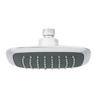 Regadera redonda, plástica, 6", sin brazo, Aero