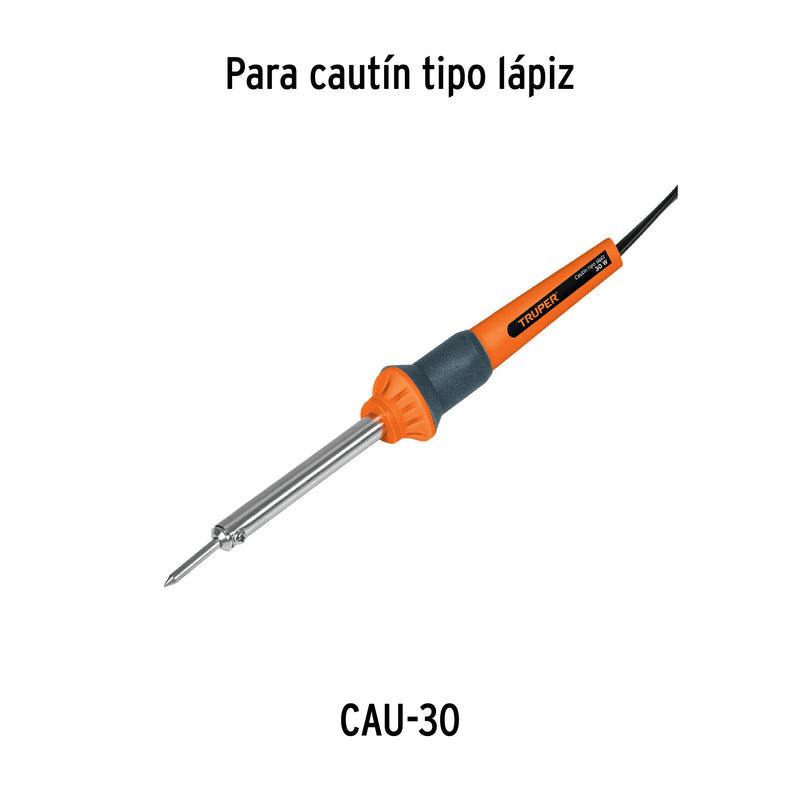 Puntas de repuesto para cautín tipo lápiz CAU-30, 2 piezas