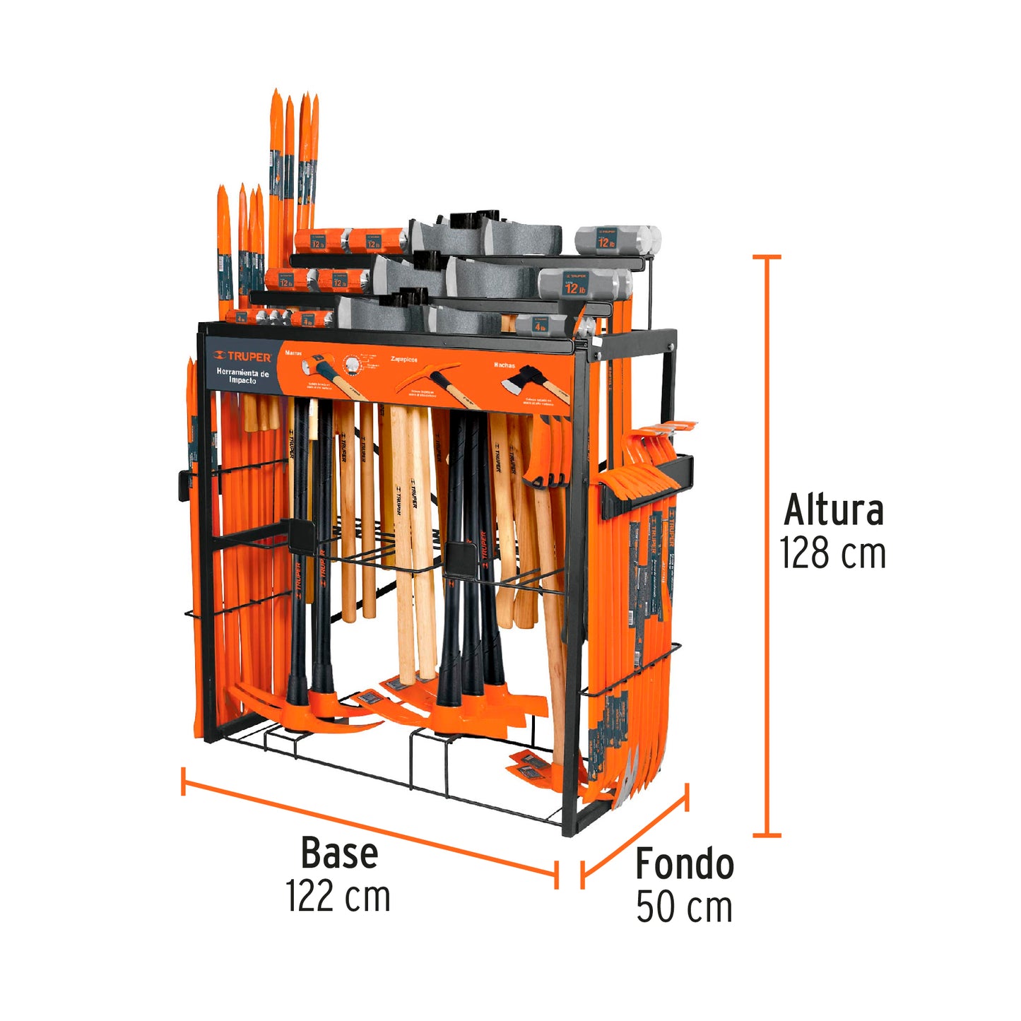 Rack para herramientas de alto impacto, México
