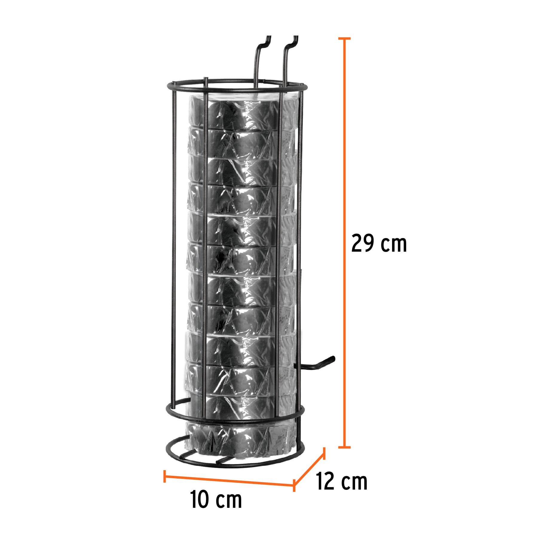 Rack despachador con cintas de aislar