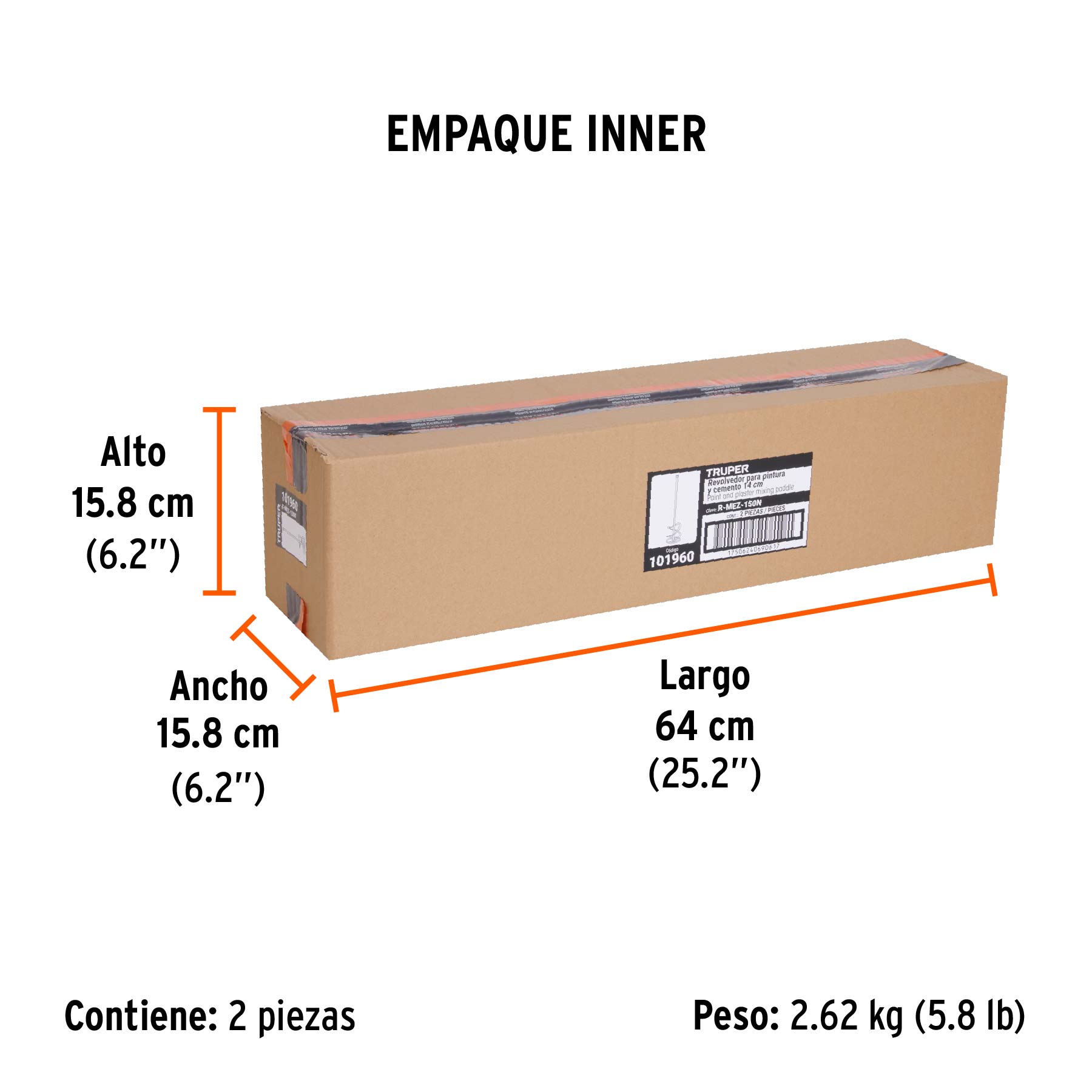 Varilla mezcladora para MEZ-150N