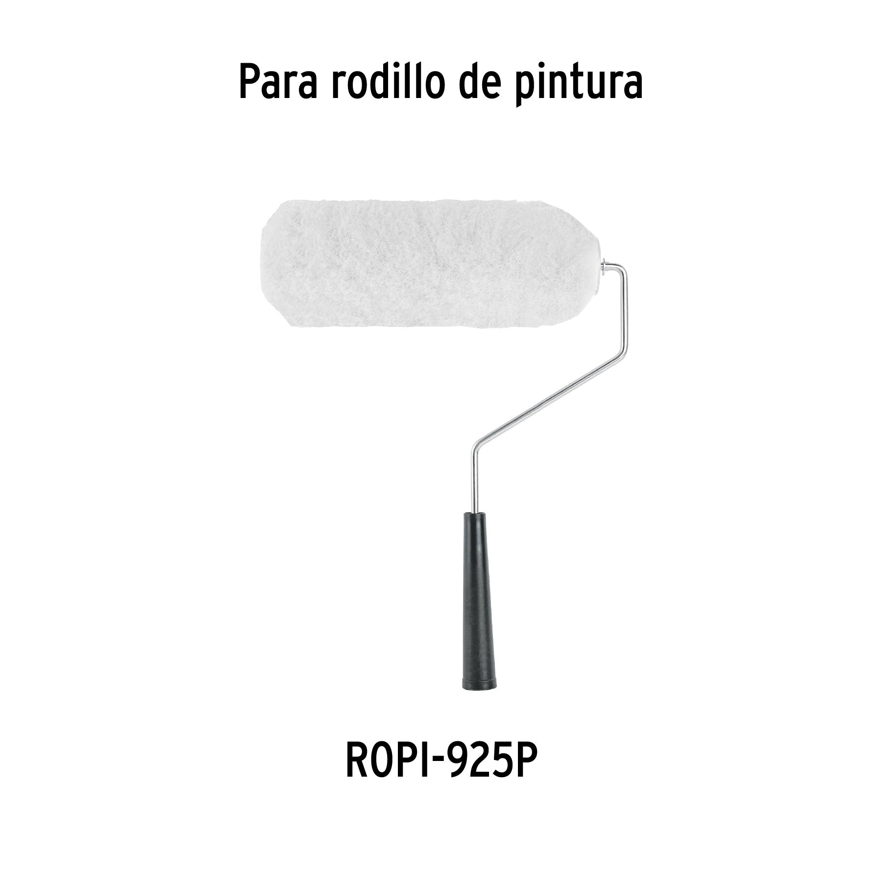 Felpa para rodillo, 9 x 1', superficies muy rugosas, Pretull