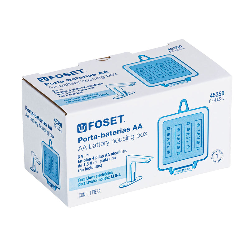 Caja porta pilas para llave de sensor LLS-L