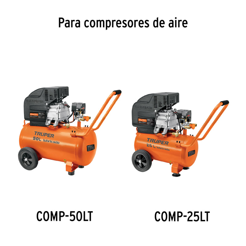 Válvula reguladora para compresores 25/50L