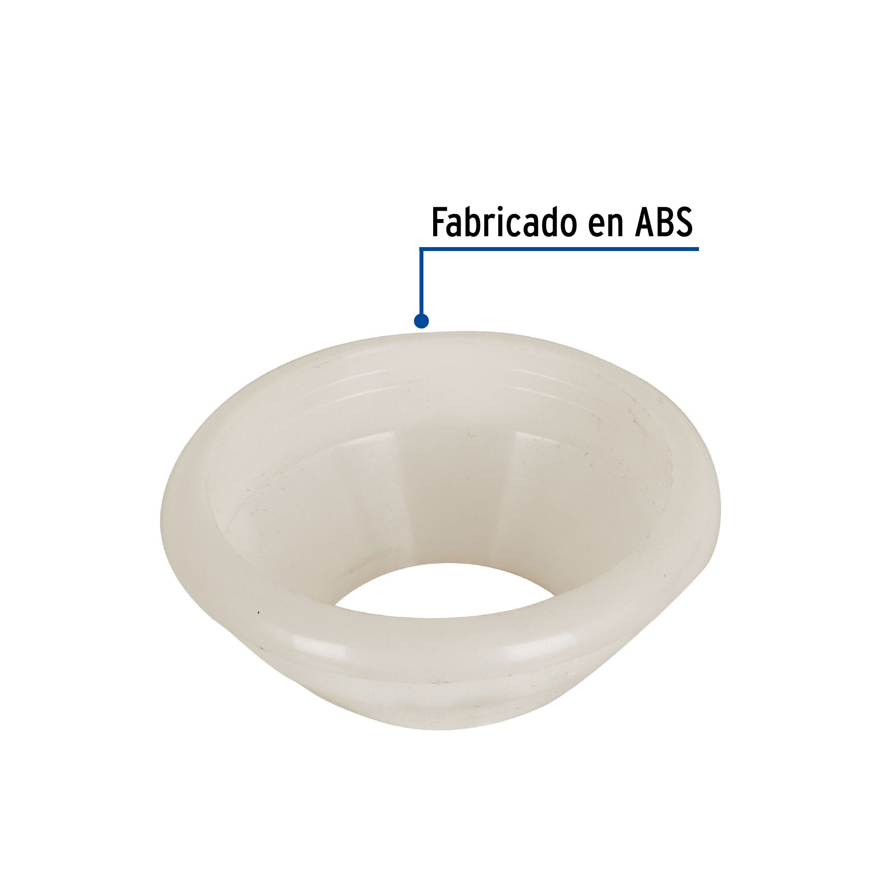 Cono base para tubo de calentador solar, 58 mm, Foset