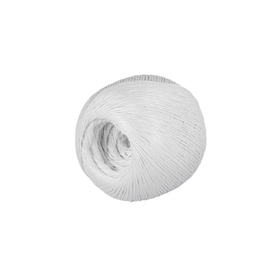 Rafia color blanco, calibre 2.2 g/m, 900 g