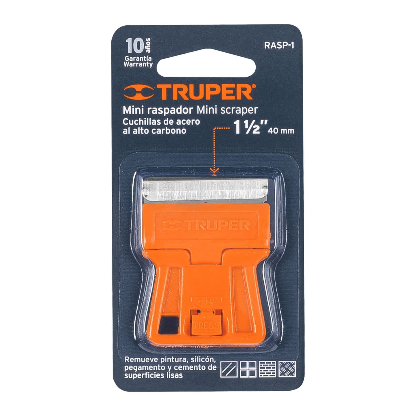 Mini raspador con navaja de 1-1/2"