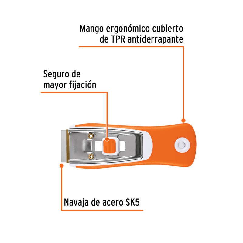 Raspador con navaja
