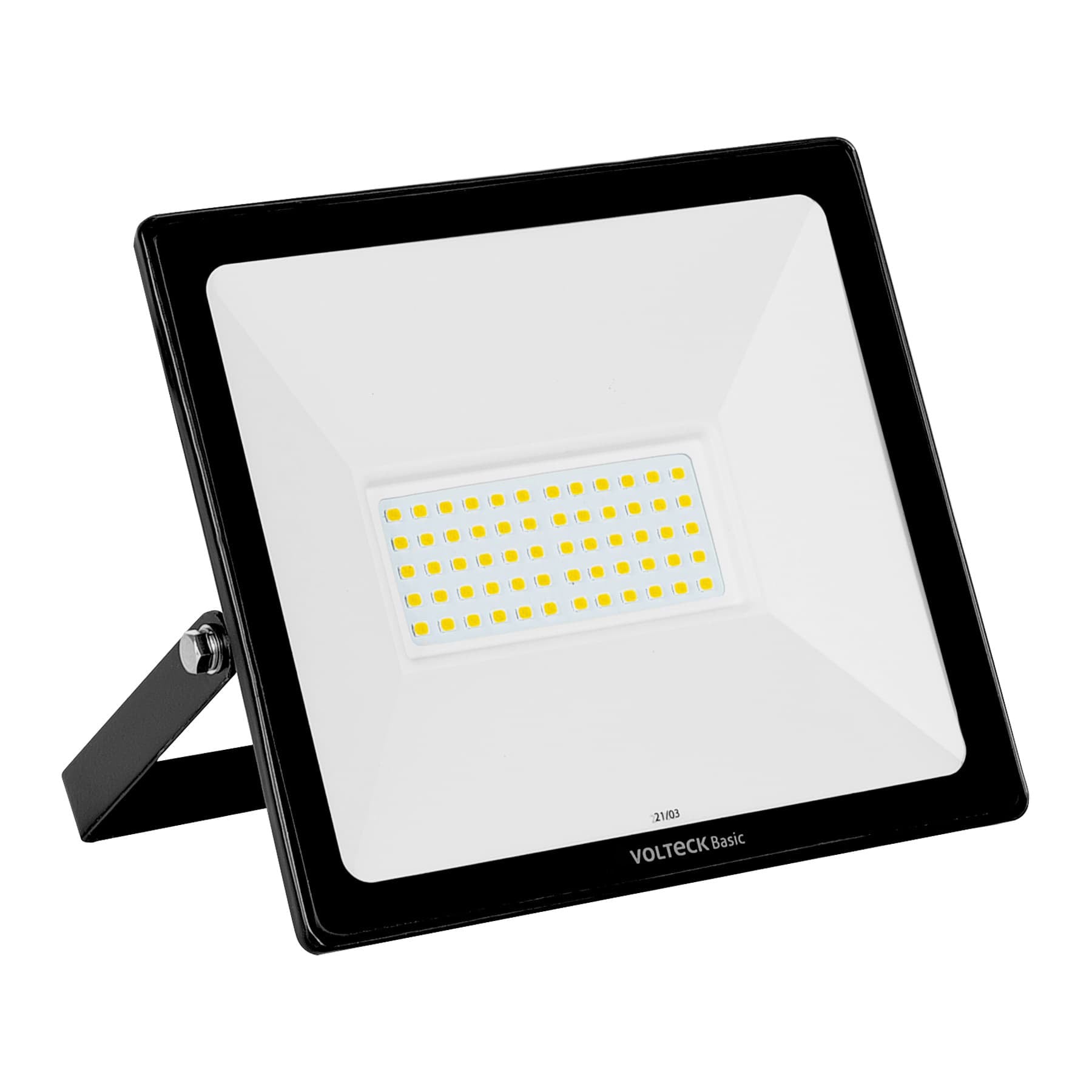 Reflector ultra delgado LED, 50 W, luz cálida,Volteck Basic