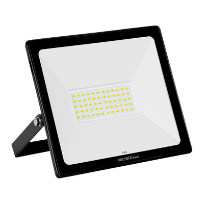 Reflector ultra delgado LED, 50 W, luz cálida,Volteck Basic