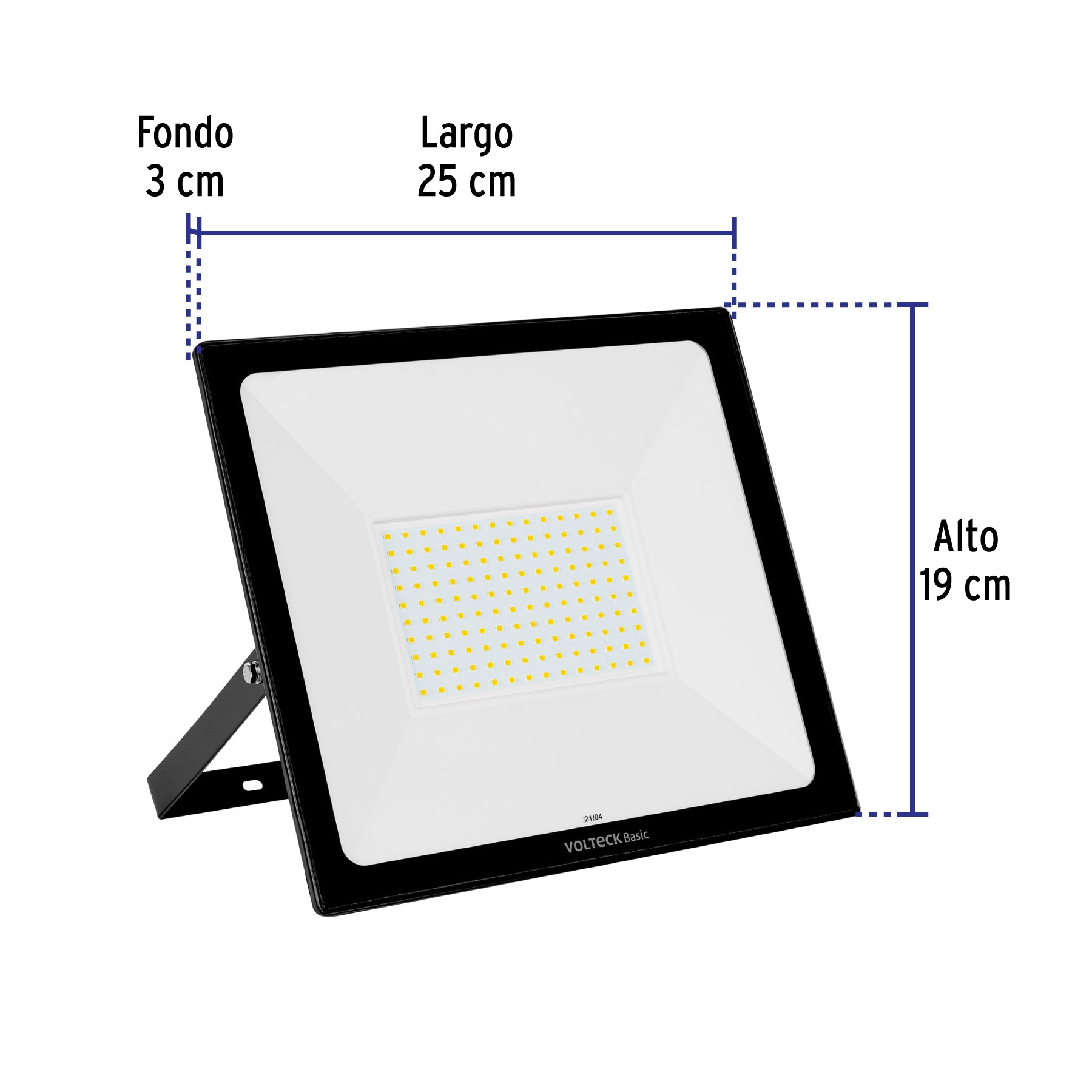 Reflector ultra delgado de LED, 100 W
