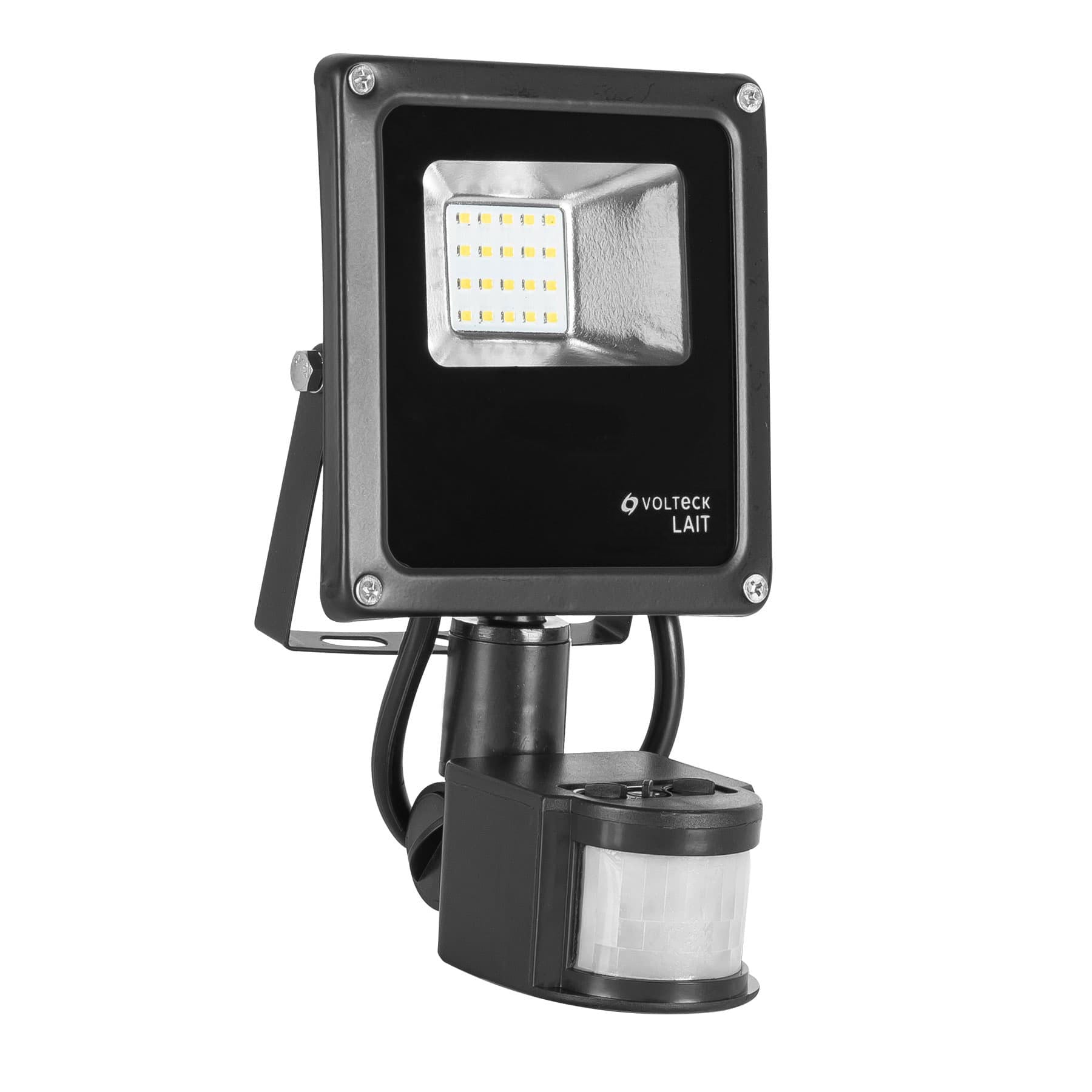 Reflector de LED, 10 W con sensor de movimiento