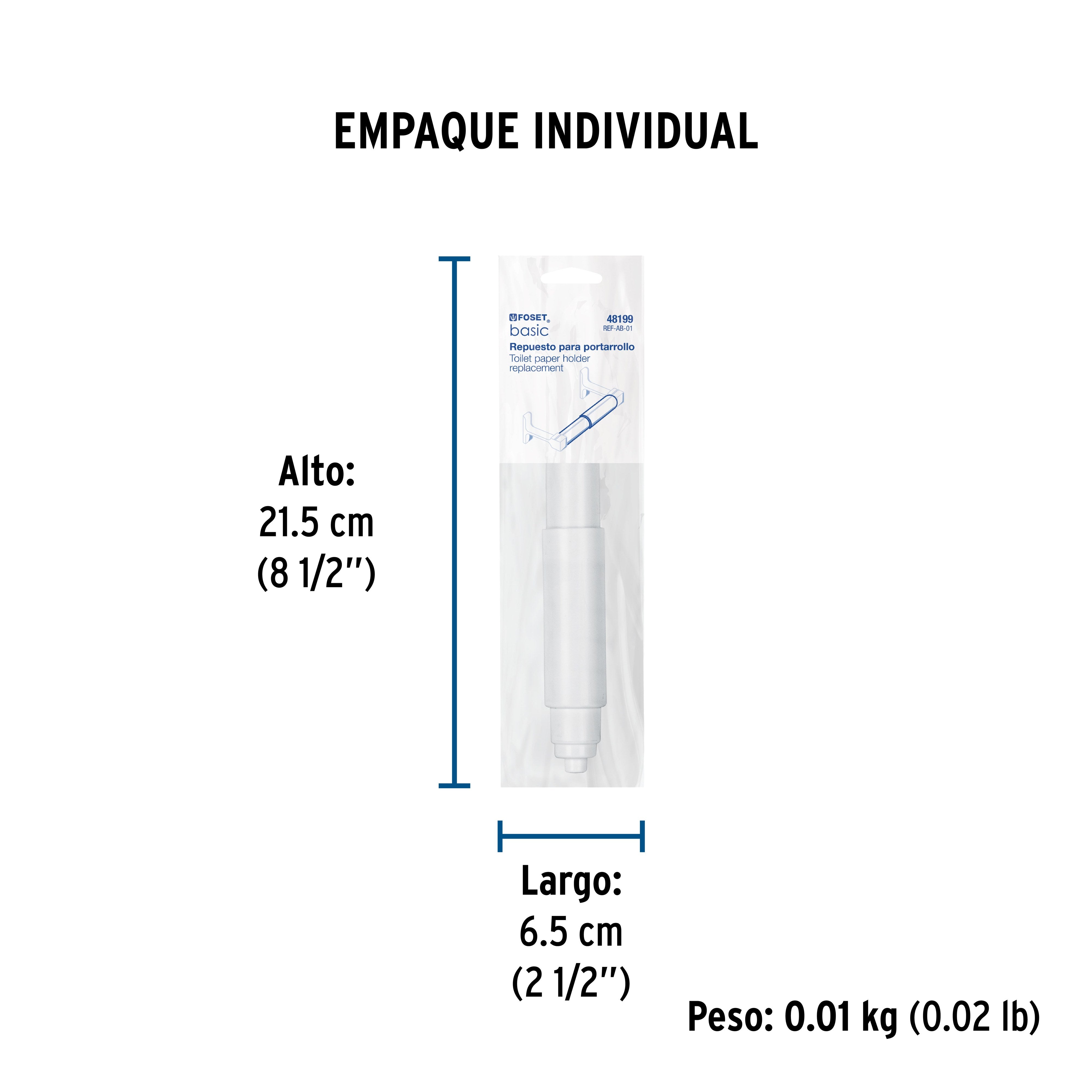 Porta rollo de repuesto, Basic