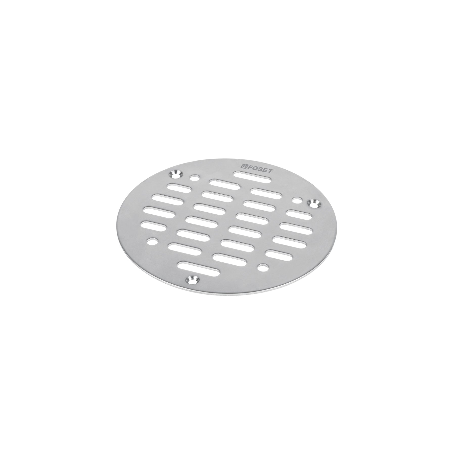Rejilla acero inoxidable 5", 3 tornillos