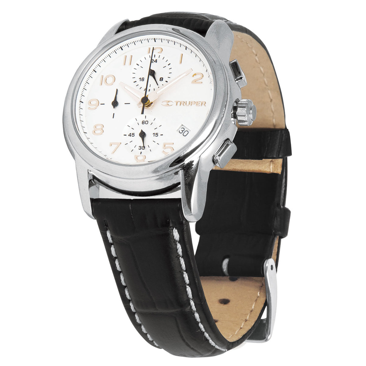 Reloj para dama, correa de piel