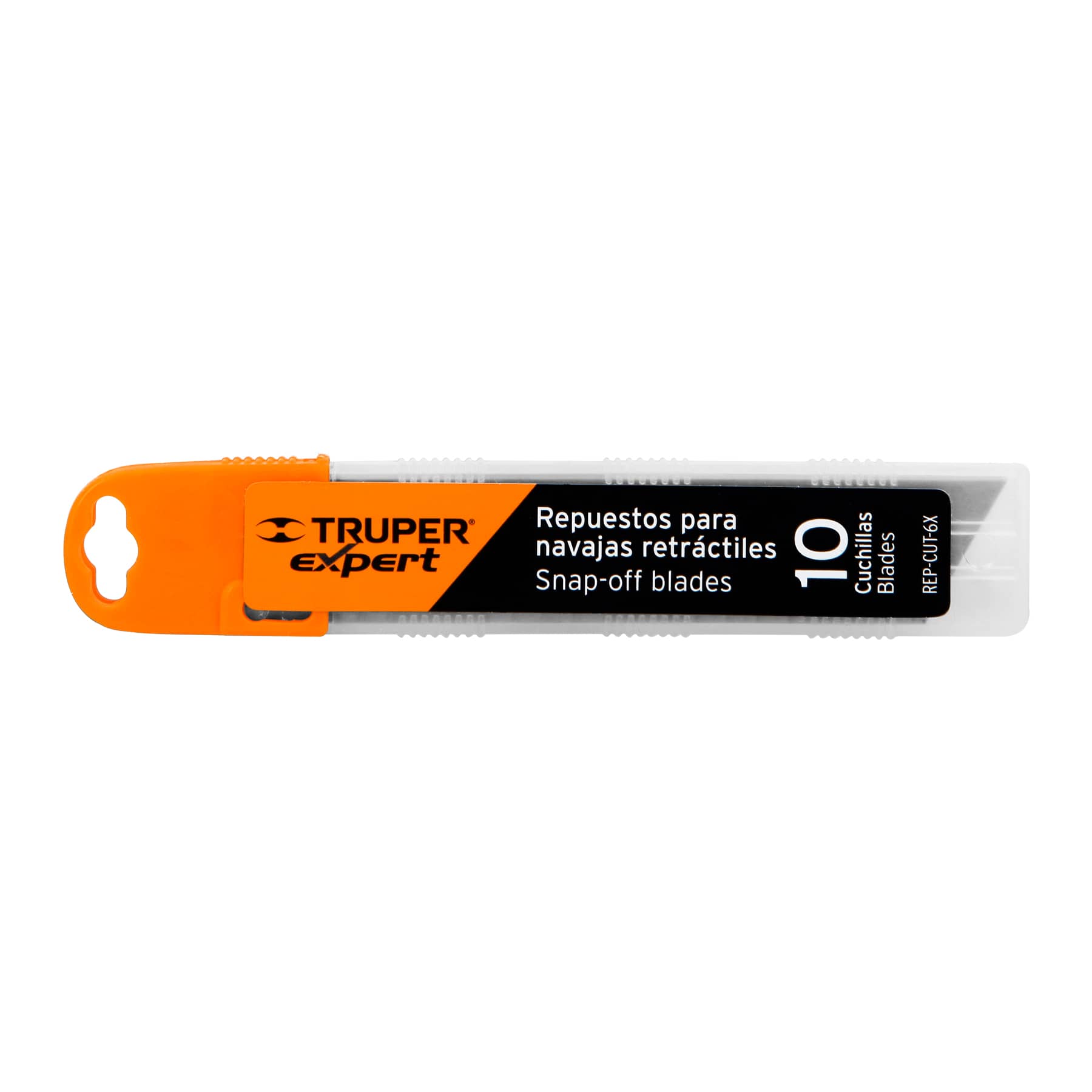 Cuchillas de repuesto para cutter de 18mm, 10 piezas, Expert