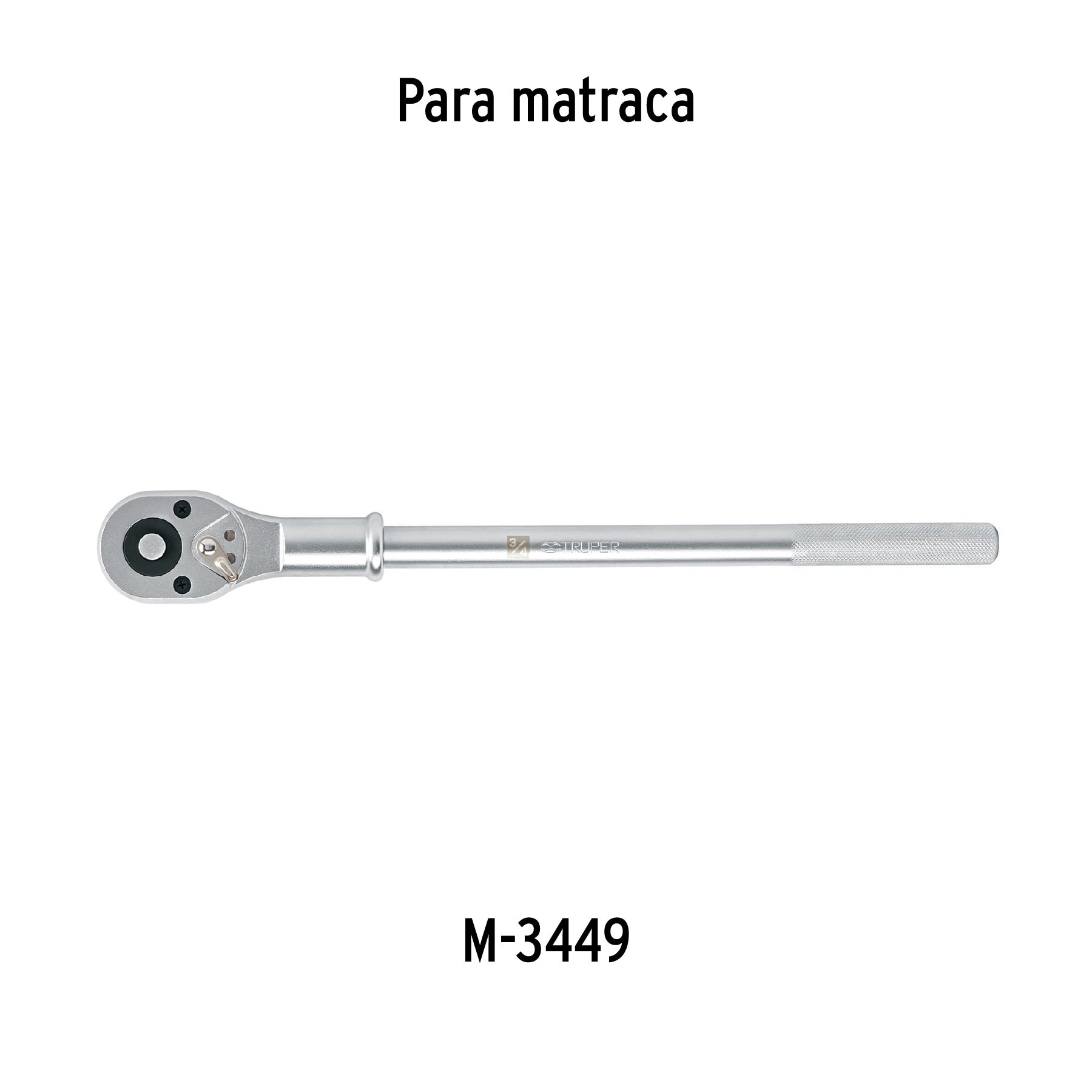Repuesto para matraca cabeza de pera M-3449, cuadro 3/4"