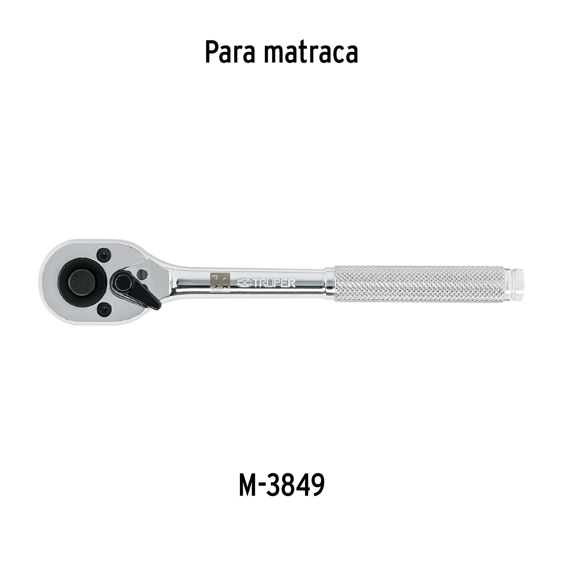 Repuesto para matraca cabeza de pera M-3849, cuadro 3/8"