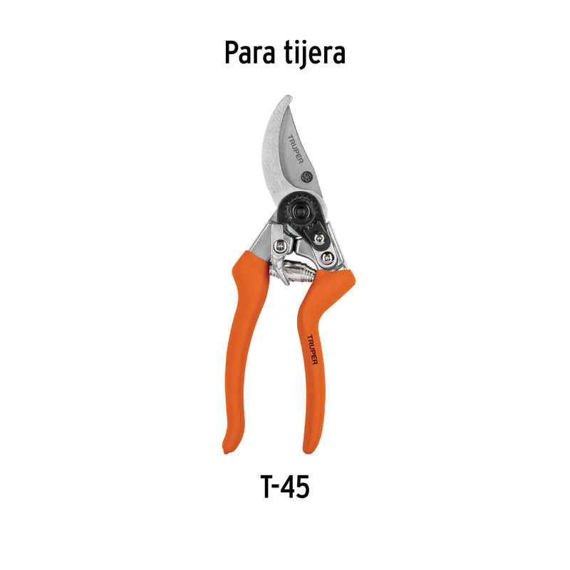 Repuesto de cuchilla y resorte para tijera T-45