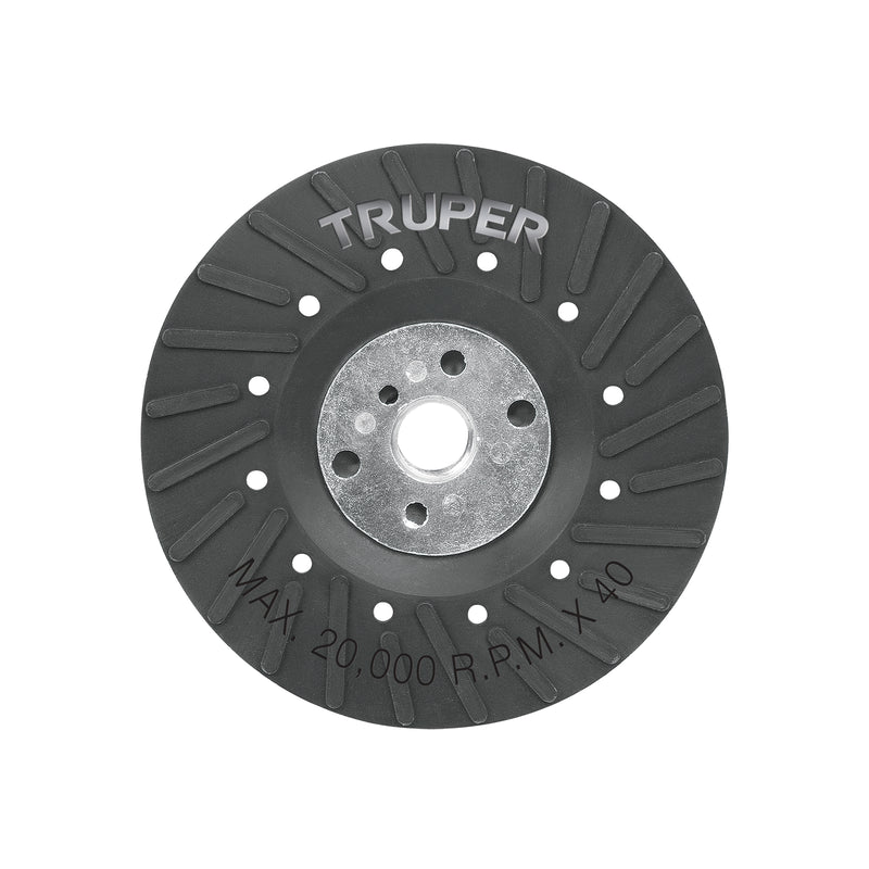 Respaldo disco de lija 4-1/2", rosca standard