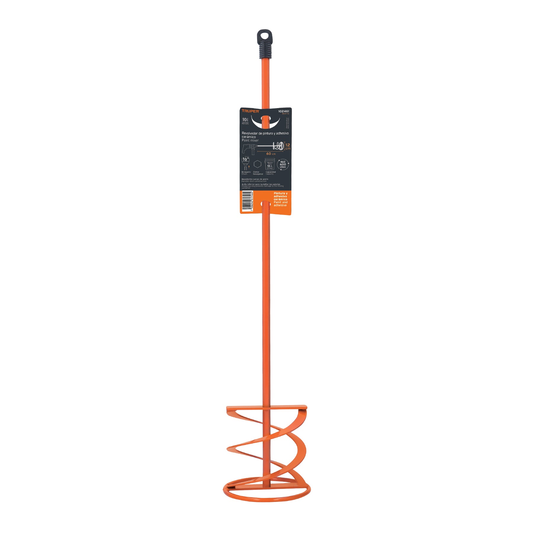 Revolvedor de pintura, 120 mm diámetro, Truper
