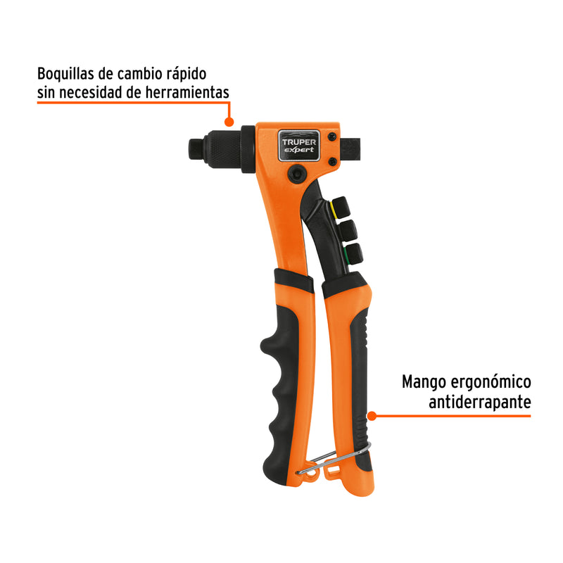 Remachadora profesional 8”,Truper Expert