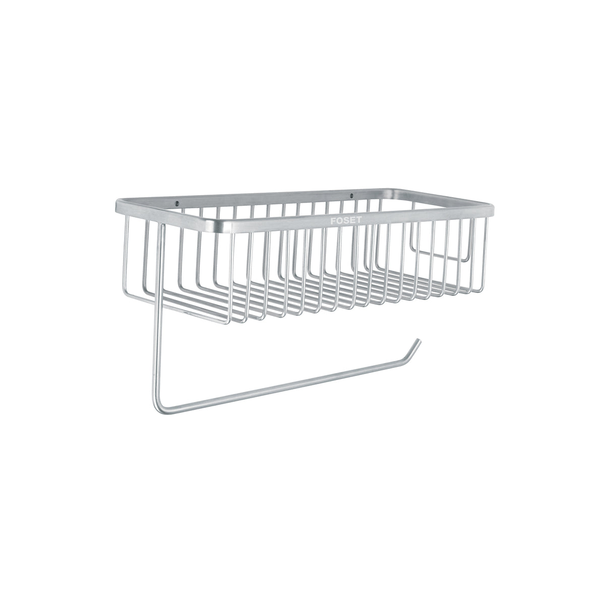 Porta rollo y especiero para cocina, cromo, Riviera