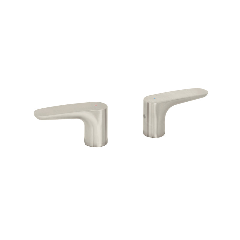 Juego de 2 manerales para lavabo, satin, Riviera