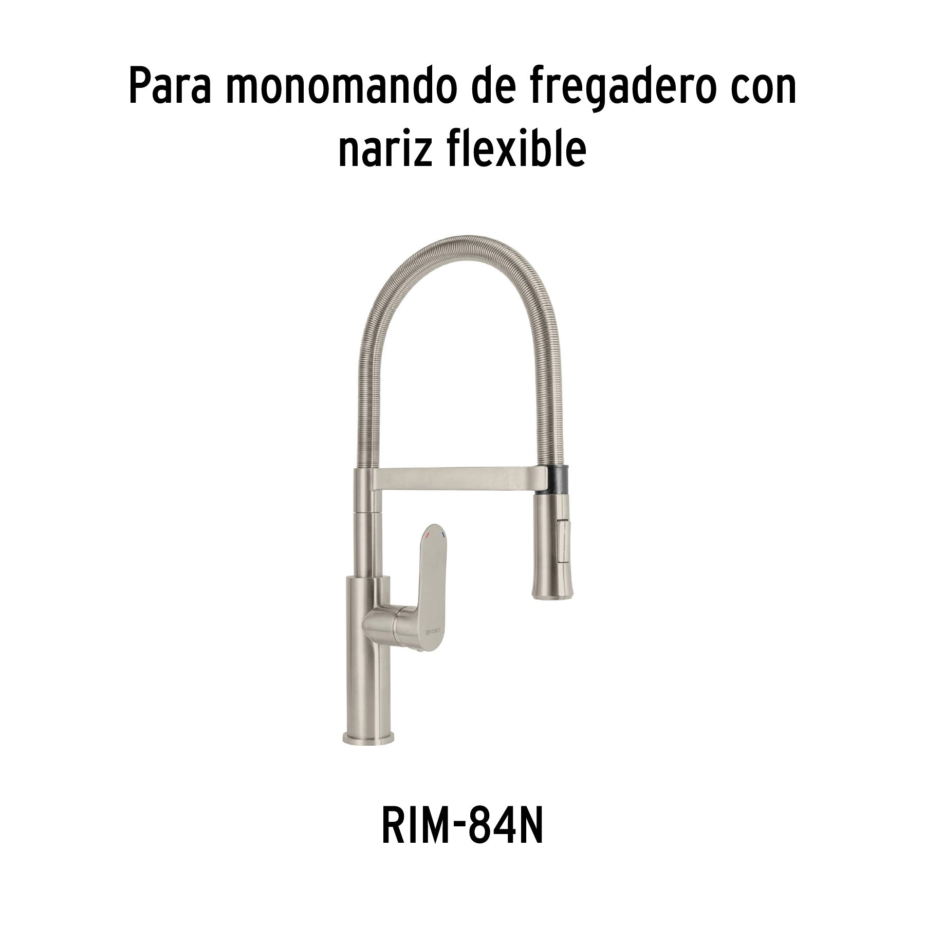 Maneral para monomando, satin, Riviera