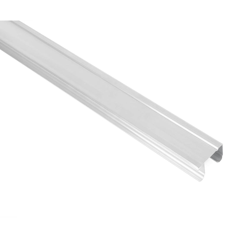 Riel superior  "JJ" de aluminio para puerta corrediza 3 m